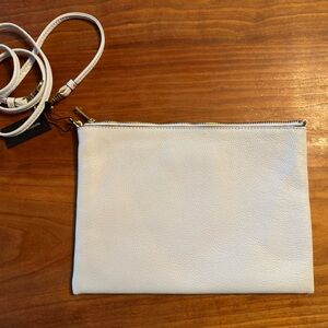 Banana Republic White Leather Crossbody